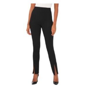 1. State Front Slit Pants in Black 4 NWT